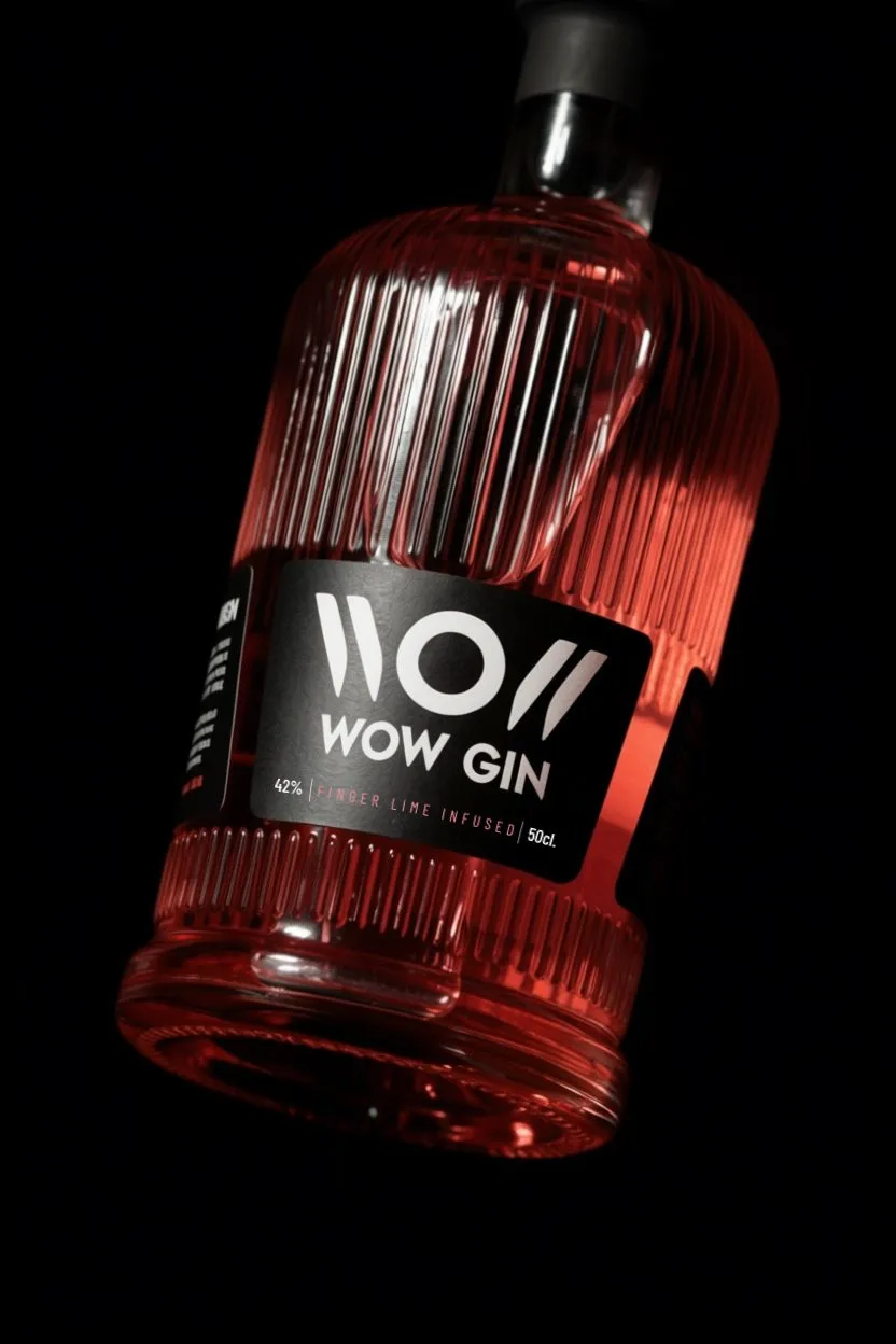 Wow Gin — Packshot