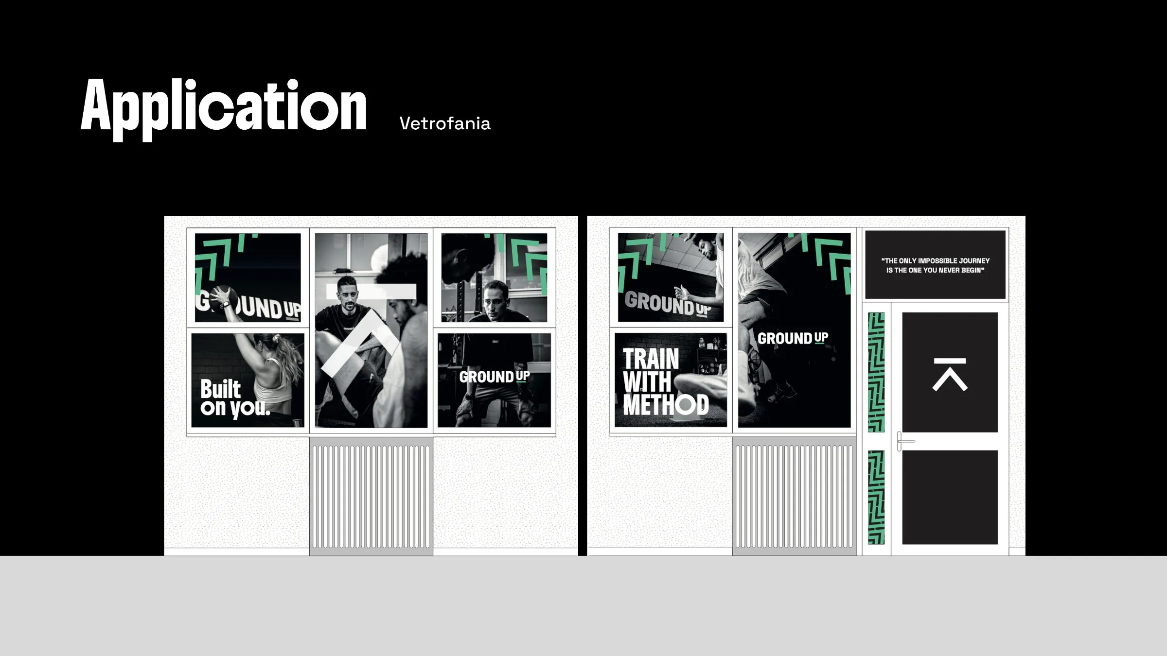 GroundUp — Applicazioni